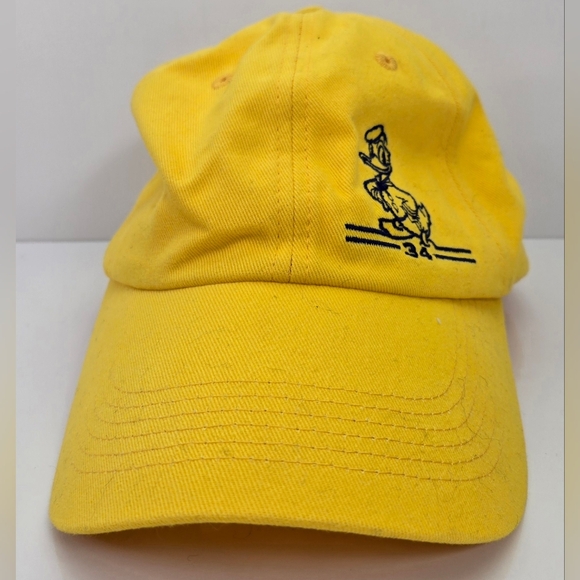 NWT Donald Duck 34 Hat Cap Adjustable‎ Yellow Embroidered Adult - Picture 3 of 6